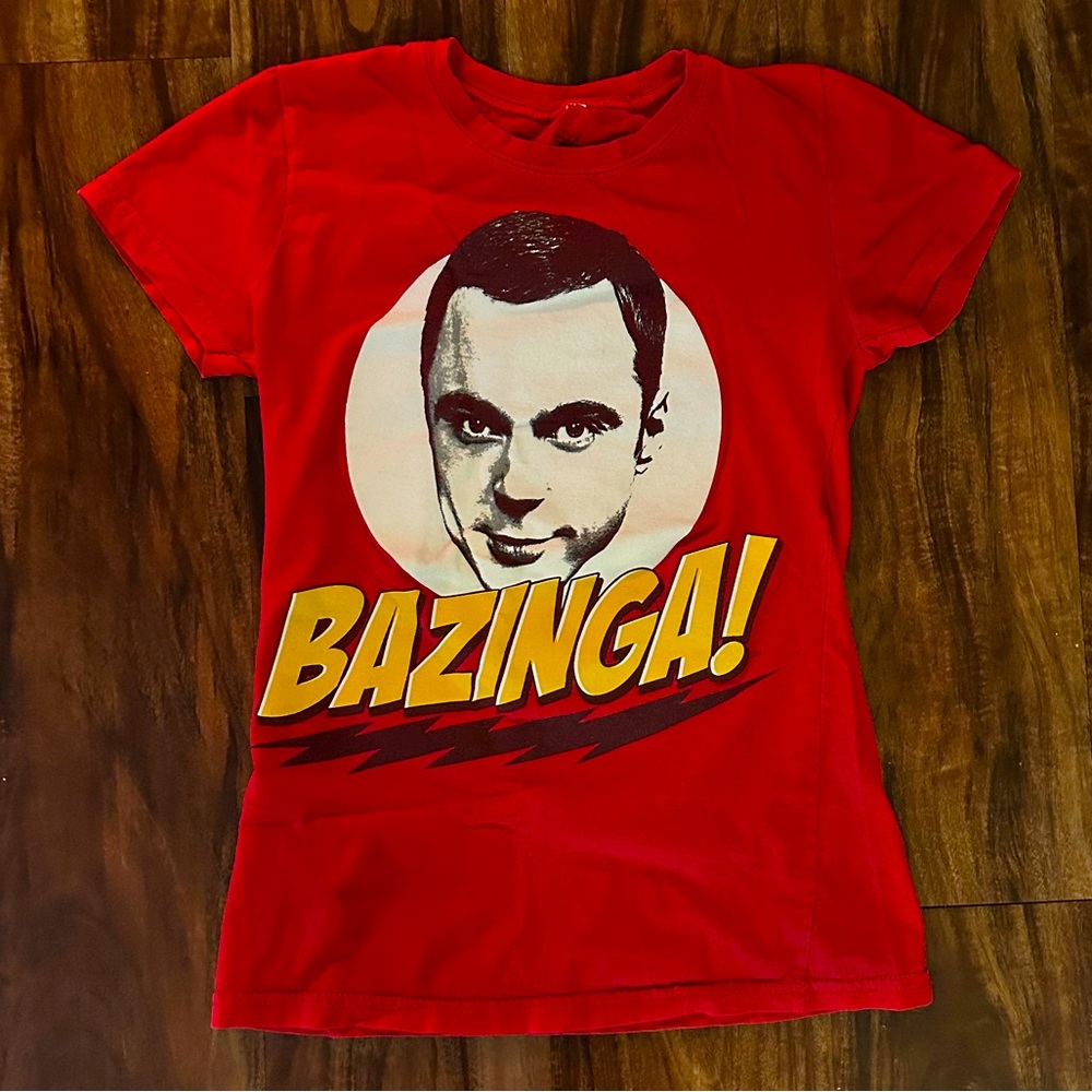 Sheldon Cooper Bazinga T-shirt